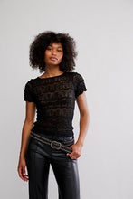 Load image into Gallery viewer, FREE PEOPLE-ANGELINA LACE TEE
