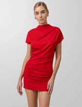 Load image into Gallery viewer, LINE AND DOT-ARCHER MINI DRESS
