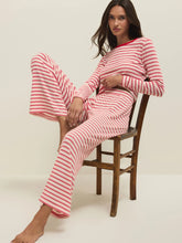 Load image into Gallery viewer, Z SUPPLY-NIGHT IN STRIPES LONG SLEEVE TOP
