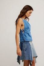 Load image into Gallery viewer, FREE PEOPLE-NOT MY FAULT CORSET TOP
