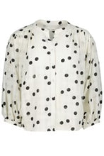 Load image into Gallery viewer, BISHOP + YOUNG-JULIETTE POLKA DOT BLOUSE
