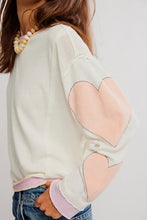 Load image into Gallery viewer, FREE PEOPLE-YOU’RE A STAR TEE MINT HEART COMBO
