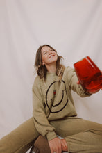 Load image into Gallery viewer, PROJECT SOCIAL T- WINE EYES SWEATSHIRT
