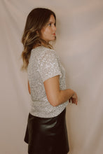 Load image into Gallery viewer, Z SUPPLY- MARBELLA SEQUIN TOP
