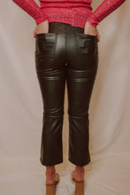 Load image into Gallery viewer, DAZE- SHY GIRL FAUX LEATHER CROP

