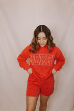 Load image into Gallery viewer, RED RIBBED SHORTS

