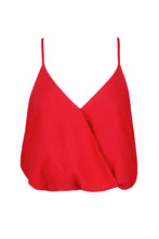 Load image into Gallery viewer, BISHOP + YOUNG- FREE SPIRIT BUBBLE TOP IN CHERRY
