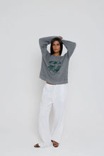 Load image into Gallery viewer, SUNNY SOMEWHERE-OUT OF OFFICE RAGLAN SWEATSHIRT
