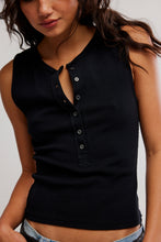 Load image into Gallery viewer, FREE PEOPLE-JAMIE HENLEY TANK
