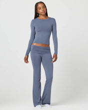 Load image into Gallery viewer, FLORENCE BY MILLS-FOLD DOWN FIT AND FLARE PANT
