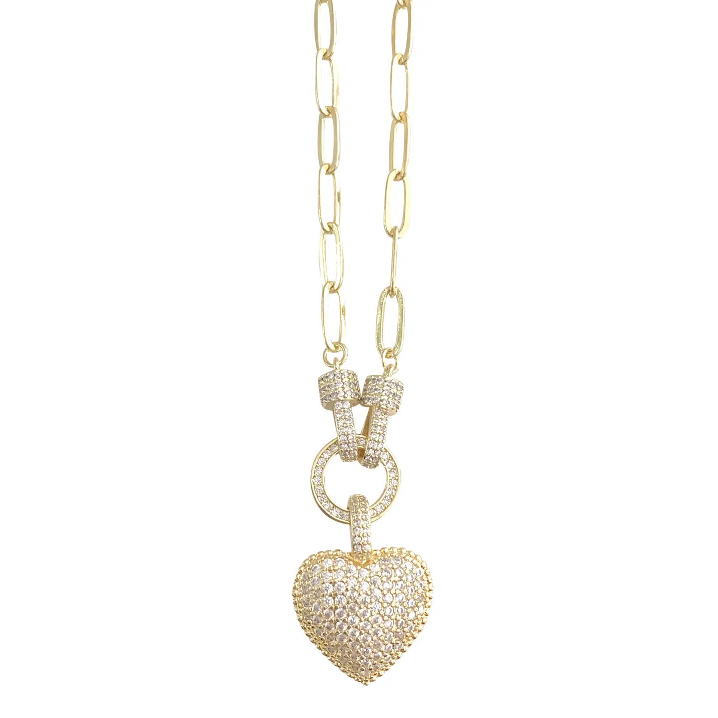 GEMELLI-EMMIE HEART PENDANT NECKLACE