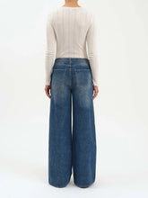 Load image into Gallery viewer, DAZE-MADISON MID RISE WIDE LEG JEAN
