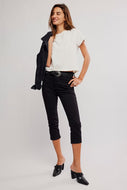 FREE PEOPLE-HOT TAKE SLIM CROP