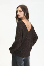 Load image into Gallery viewer, DELUC-CATALPA SWEATER IN CHOCOLATE BROWN
