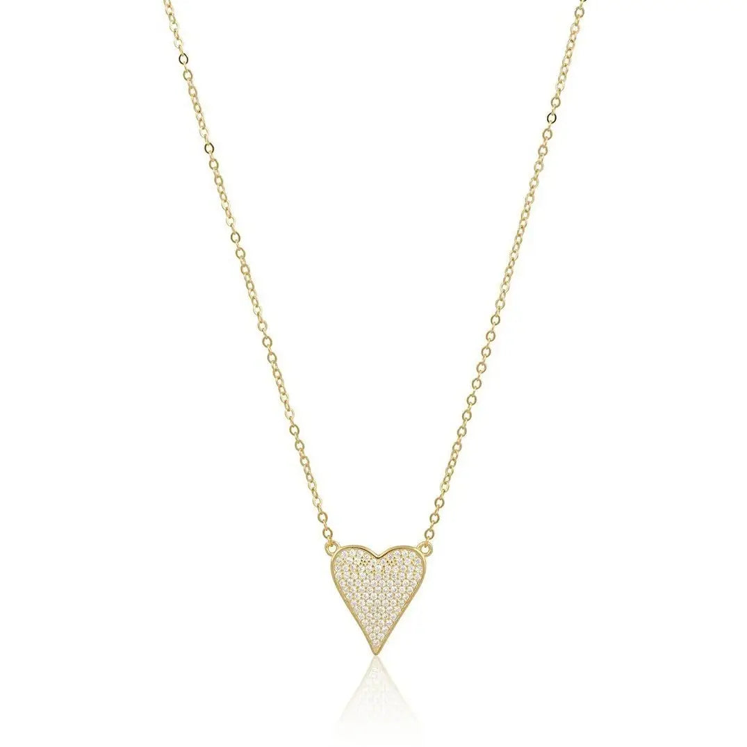 SAHIRA-AUDREY HEART NECKLACE