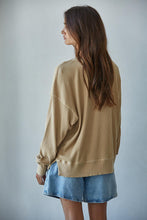 Load image into Gallery viewer, BY TOGETHER-HOMEBODY WAFFLE KNIT PULLOVER
