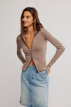 Load image into Gallery viewer, FREE PEOPLE-BRUNCH GIRL ZIP UP

