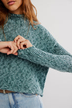 Load image into Gallery viewer, FREE PEOPLE-OPAL SWEATER IN RAINFOREST
