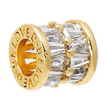 Load image into Gallery viewer, ADINA EDEN-BAGUETTE ROUND CHARM
