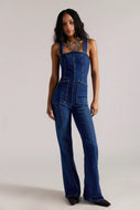 FREE PEOPLE-SUNS OUT BOOTCUT JUMPSUIT