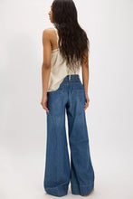 Load image into Gallery viewer, FREE PEOPLE-BREEZY DENIM PULL ON IN COBALT
