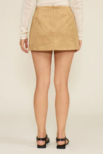Load image into Gallery viewer, LUCY PARIS-NIA FAUX SUEDE MINI SKIRT
