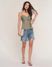 Load image into Gallery viewer, HEARTLOOM-JOELLE CAMI IN OLIVE
