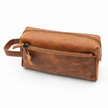 Load image into Gallery viewer, ALG-GENUINE LEATHER DOPP KIT
