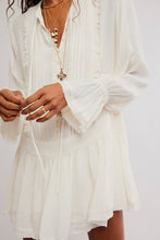 Load image into Gallery viewer, FREE PEOPLE- HAUTE HEIRLOOM MINI DRESS
