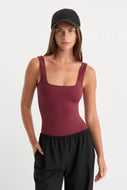 GOOD AMERICAN-THE SCULPTING MODERN TANK BODYSUIT