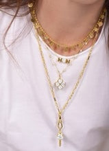 Load image into Gallery viewer, JTG-MULTI DISC DANGLE NECKLACE
