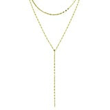 Load image into Gallery viewer, JTG-SHIMMERY LARIAT NECKLACE
