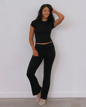 Load image into Gallery viewer, FLORENCE BY MILLS-FOLD DOWN FIT AND FLARE PANT
