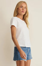 Load image into Gallery viewer, Z SUPPLY-JUNIE SLUB TEE IN WHITE
