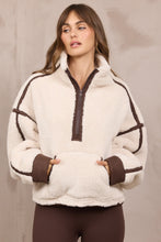 Load image into Gallery viewer, VINTAGE HAVANA- SHERPA QUARTER ZIP
