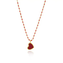 Load image into Gallery viewer, SAHIRA-PAISLEY HEART NECKLACE

