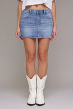 Load image into Gallery viewer, HIDDEN-PEYTON DENIM SKIRT
