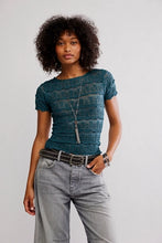 Load image into Gallery viewer, FREE PEOPLE-ANGELINA LACE TEE
