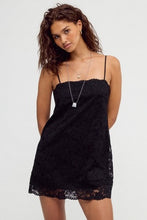 Load image into Gallery viewer, FREE PEOPLE- LACE TAKE ME WITH YOU DRESS

