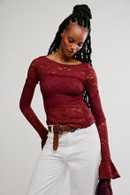 Load image into Gallery viewer, FREE PEOPLE-LACE LAYERING LONG SLEEVE
