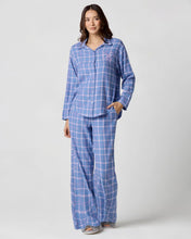 Load image into Gallery viewer, FLORENCE BY MILLS-COZY FLANNEL SLEEP SHIRT
