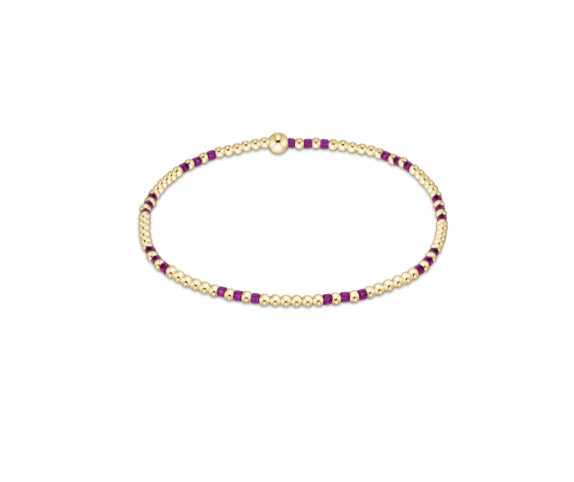 ENEWTON-HOPE JOY PATTERN 2MM BEAD BRACELET