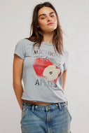 FREE PEOPLE-NOVA GRAPHIC TEE