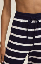 Load image into Gallery viewer, Z SUPPLY-OVERBOARD STRIPE PANT IN ECLIPSE
