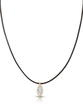 Load image into Gallery viewer, ETTIKA-MARQUISE CRYSTAL PENDANT CORD NECKLACE
