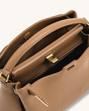 Load image into Gallery viewer, JW PEI-CARMEN TOP HANDLE BAG BROWN
