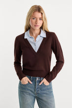 Load image into Gallery viewer, GOOD AMERICAN- TWO IN ONE SWEATER
