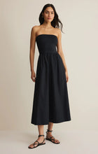 Load image into Gallery viewer, Z SUPPLY-SUNSOUGHT STRAPLESS MIDI DRESS
