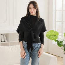 Load image into Gallery viewer, HANA-COZY SOLID KNIT WRAP SHAWL
