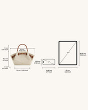 Load image into Gallery viewer, JW PEI-HANA MINI TOTE BROWN CANVAS
